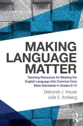 Vause / Amberg |  Making Language Matter | Buch |  Sack Fachmedien