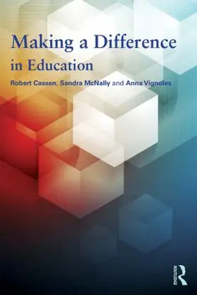 Cassen / McNally / Vignoles |  Making a Difference in Education | Buch |  Sack Fachmedien