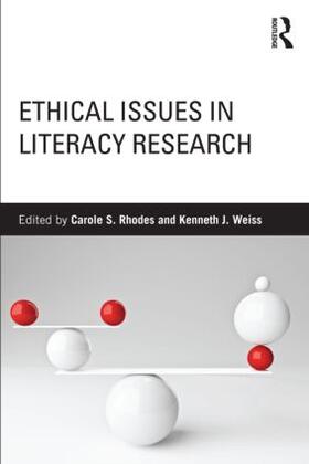 Rhodes / Weiss |  Ethical Issues in Literacy Research | Buch |  Sack Fachmedien