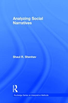 Shenhav |  Analyzing Social Narratives | Buch |  Sack Fachmedien