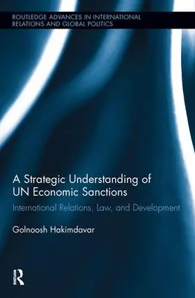 Hakimdavar |  A Strategic Understanding of UN Economic Sanctions | Buch |  Sack Fachmedien