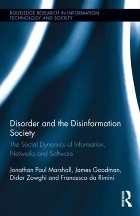 Marshall / Goodman / Zowghi |  Disorder and the Disinformation Society | Buch |  Sack Fachmedien