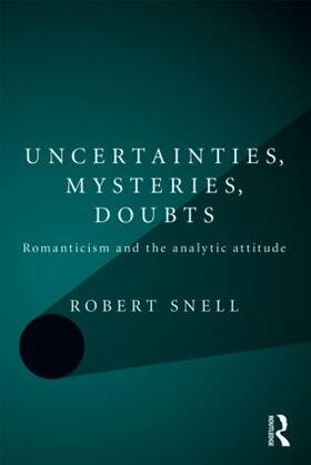 Snell |  Uncertainties, Mysteries, Doubts | Buch |  Sack Fachmedien