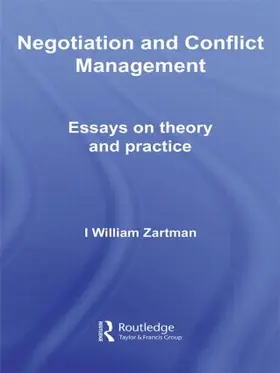 Zartman |  Negotiation and Conflict Management | Buch |  Sack Fachmedien