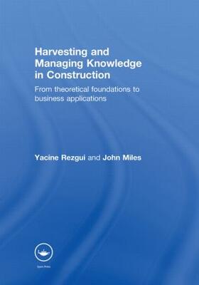 Rezgui / Miles |  Harvesting and Managing Knowledge in Construction | Buch |  Sack Fachmedien
