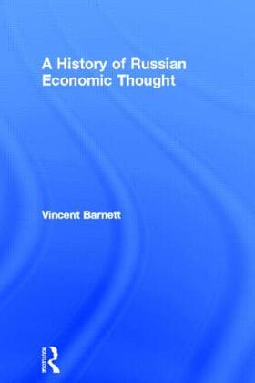 Barnett |  A History of Russian Economic Thought | Buch |  Sack Fachmedien