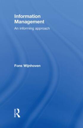 Wijnhoven |  Information Management | Buch |  Sack Fachmedien