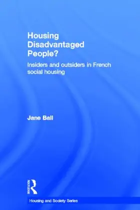 Ball |  Housing Disadvantaged People? | Buch |  Sack Fachmedien