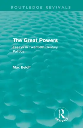 Beloff |  The Great Powers | Buch |  Sack Fachmedien