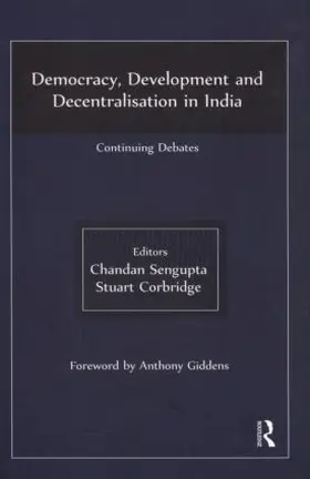 Sengupta / Corbridge |  Democracy, Development and Decentralisation in India | Buch |  Sack Fachmedien