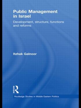 Galnoor |  Public Management in Israel | Buch |  Sack Fachmedien