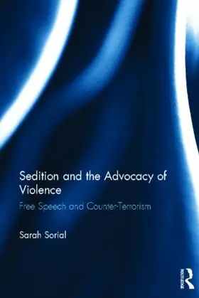 Sorial |  Sedition and the Advocacy of Violence | Buch |  Sack Fachmedien