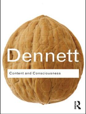 Dennett |  Content and Consciousness | Buch |  Sack Fachmedien