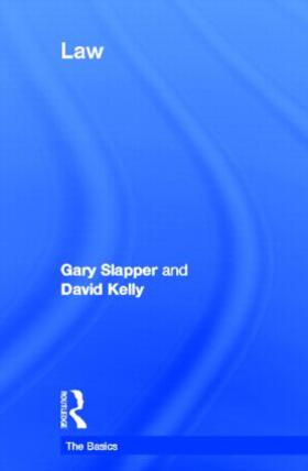Slapper / Kelly |  Law: The Basics | Buch |  Sack Fachmedien