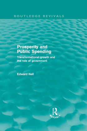 Nell |  Prosperity and Public Spending | Buch |  Sack Fachmedien