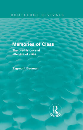 Bauman |  Memories of Class | Buch |  Sack Fachmedien