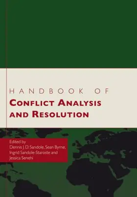 Sandole / Byrne / Sandole-Staroste |  Handbook of Conflict Analysis and Resolution | Buch |  Sack Fachmedien