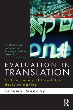 Munday |  Evaluation in Translation | Buch |  Sack Fachmedien