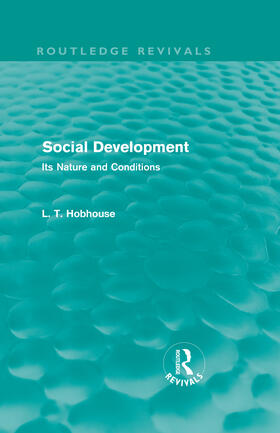 Hobhouse |  Social Development | Buch |  Sack Fachmedien