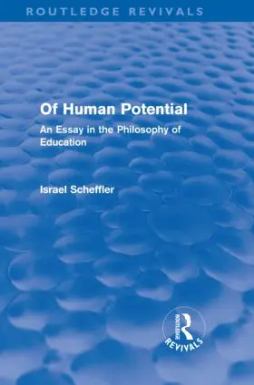 Scheffler |  Of Human Potential | Buch |  Sack Fachmedien