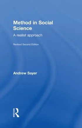 Sayer |  Method in Social Science | Buch |  Sack Fachmedien