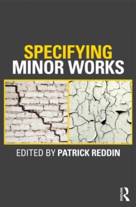 Reddin |  Specifying Minor Works | Buch |  Sack Fachmedien