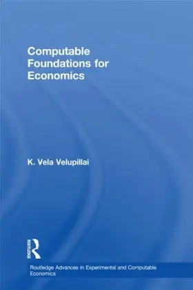 Velupillai |  Computable Foundations for Economics | Buch |  Sack Fachmedien