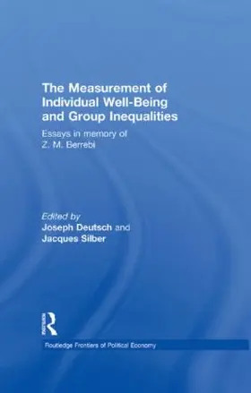 Deutsch / Silber |  The Measurement of Individual Well-Being and Group Inequalities | Buch |  Sack Fachmedien