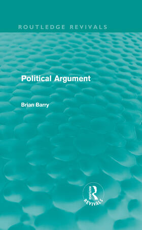 Barry |  Political Argument | Buch |  Sack Fachmedien