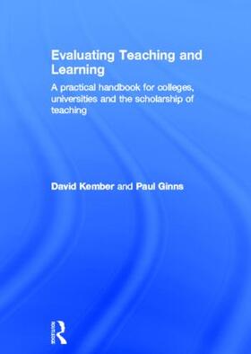 Kember / Ginns |  Evaluating Teaching and Learning | Buch |  Sack Fachmedien