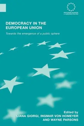 Giorgi / von Homeyer / Parsons |  Democracy in the European Union | Buch |  Sack Fachmedien