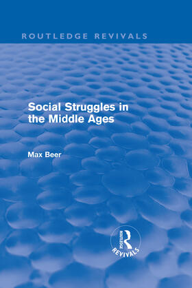 Beer |  Social Struggles in the Middle Ages | Buch |  Sack Fachmedien