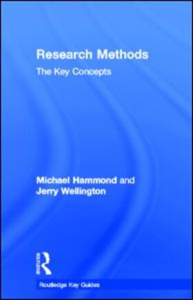 Hammond / Wellington |  Research Methods: The Key Concepts | Buch |  Sack Fachmedien