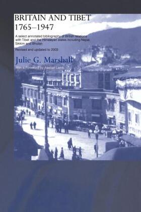 Marshall |  Britain and Tibet 1765-1947 | Buch |  Sack Fachmedien
