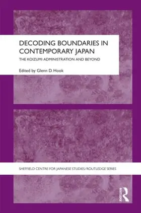 Hook |  Decoding Boundaries in Contemporary Japan | Buch |  Sack Fachmedien