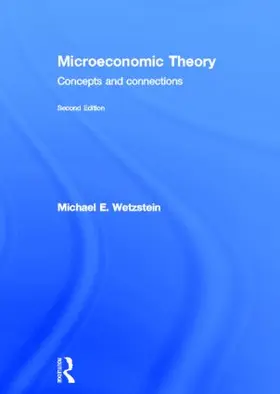 Wetzstein |  Microeconomic Theory second edition | Buch |  Sack Fachmedien