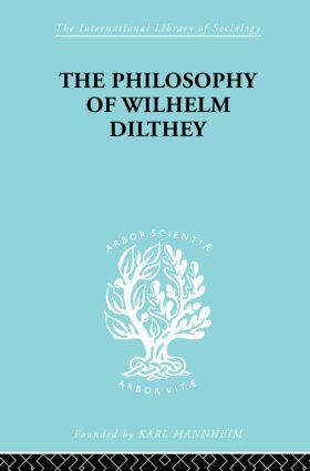 Hodges |  Philosophy of Wilhelm Dilthey | Buch |  Sack Fachmedien
