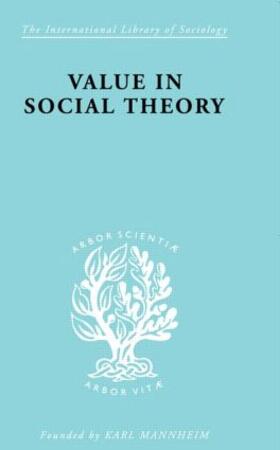 Streeten |  Value in Social Theory | Buch |  Sack Fachmedien