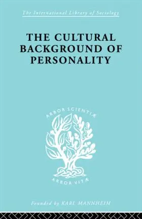  The Cultural Background of Personality ILS 84 | Buch |  Sack Fachmedien