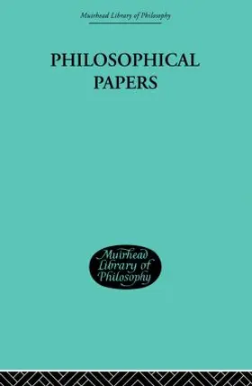 Moore |  Philosophical Papers | Buch |  Sack Fachmedien