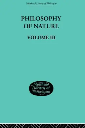 Hegel / Petry |  Hegel's Philosophy of Nature | Buch |  Sack Fachmedien