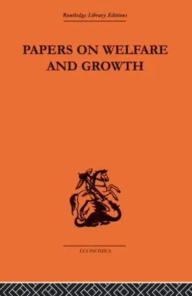 Scitovsky |  Papers on Welfare and Growth | Buch |  Sack Fachmedien