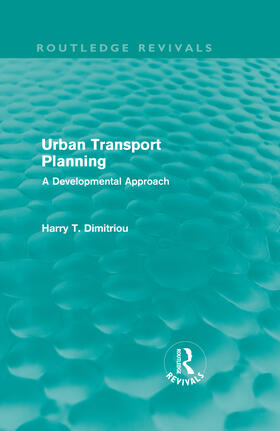 Dimitriou |  Urban Transport Planning | Buch |  Sack Fachmedien