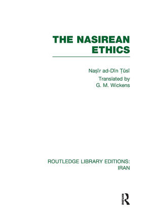 Tusi |  The Nasirean Ethics (RLE Iran C) | Buch |  Sack Fachmedien