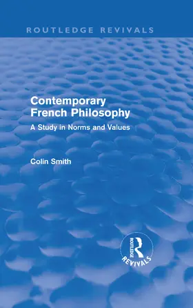 Smith |  Contemporary French Philosophy | Buch |  Sack Fachmedien