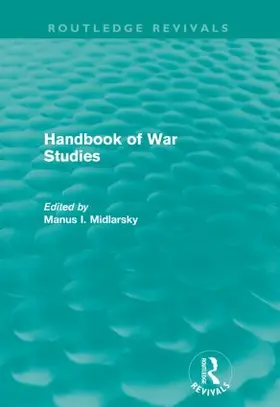 Midlarsky / Manus |  Handbook of War Studies (Routledge Revivals) | Buch |  Sack Fachmedien