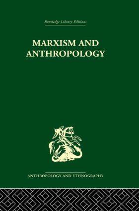 Bloch |  Marxism and Anthropology | Buch |  Sack Fachmedien