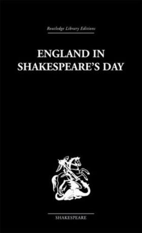 Harrison |  England in Shakespeare's Day | Buch |  Sack Fachmedien