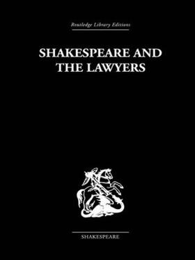 Hood Phillips |  Shakespeare and the Lawyers | Buch |  Sack Fachmedien