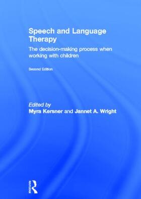 Kersner / Wright |  Speech and Language Therapy | Buch |  Sack Fachmedien